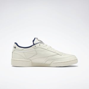 Reebok Club C 85 Turnschuhe Herren - Weiß/Navy - DE 095-VNP